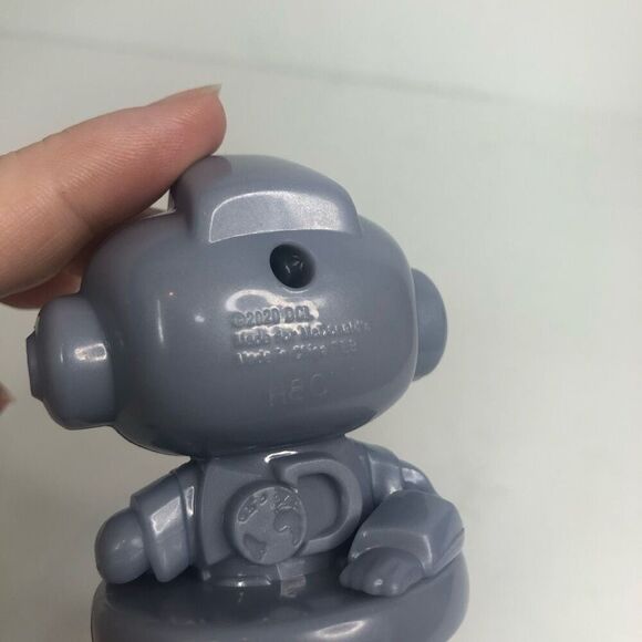 2020 mcdonalds robot spinning top grey discovery mindblown #5 happy meal toy - Picture 6 of 6